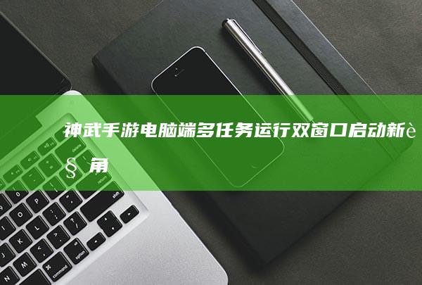 “神武手游电脑端多任务运行：双窗口启动新视角”